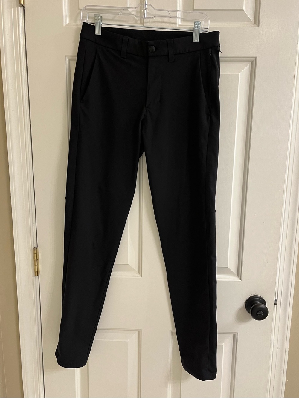 lululemon athletica Black High-Rise Zippered Pants size 29